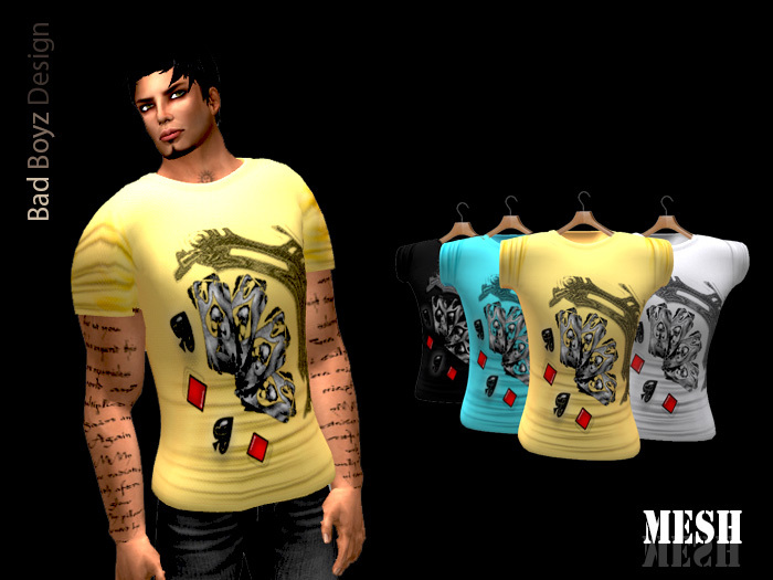 Bad BoyZ Mesh Shirt Vol.1 in 4 Differend Colors Demo