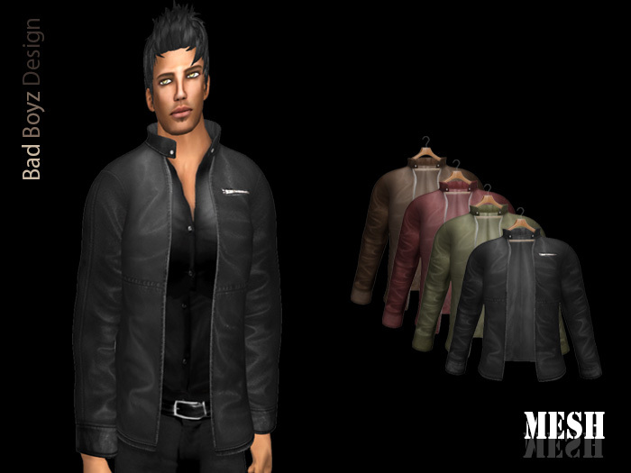 Bad BoyZ Mesh Leather Jacked Demo