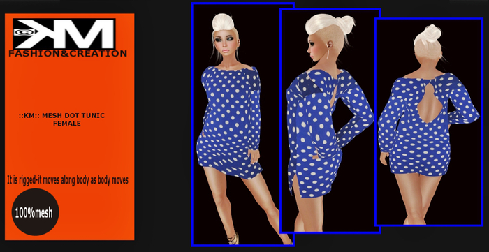 ::KM:: Mesh Dot Tunic