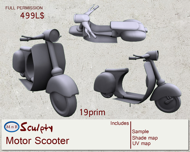 *~M`n B~* Motor Scooter (box)