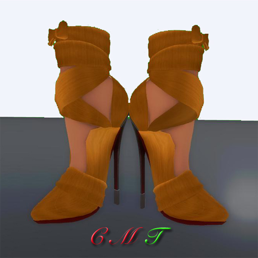 ~TB~ Wrapped Orange Heels **NEW UPDATED**