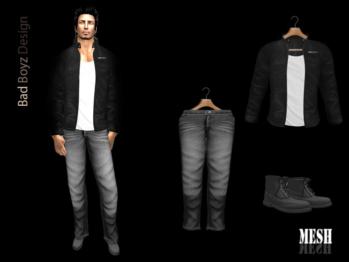 Bad BoyZ Mesh Outfit Vol.1