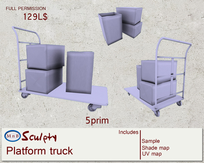 *~M`n B~* Platform truck (box)