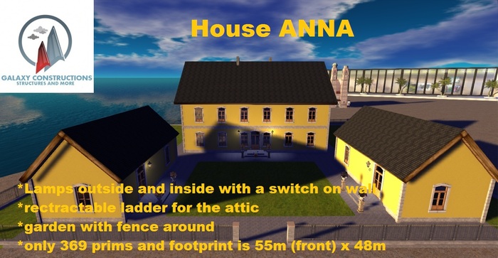 House ANNA yellow