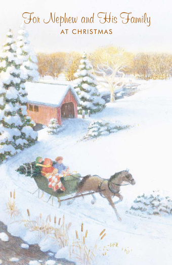 Christmas Card Nephew