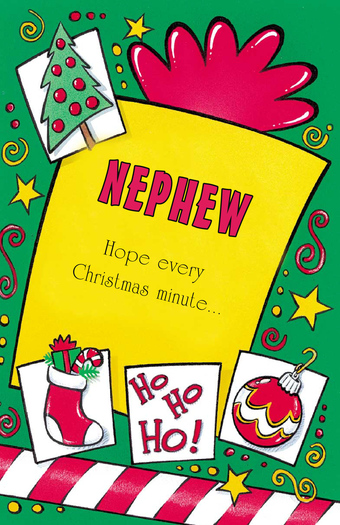 Christmas Card Nephew