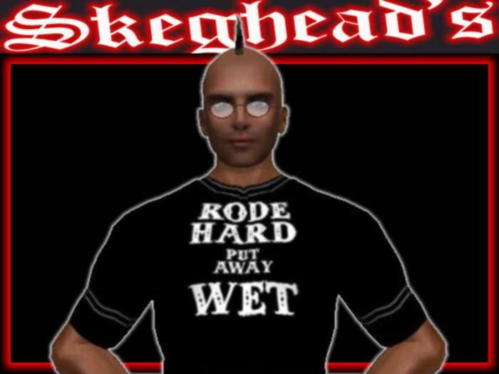 BLACK RODE HARD PUT AWAY WET SHIRT