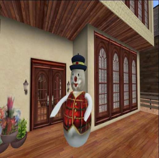Snowman Lawn Decoration