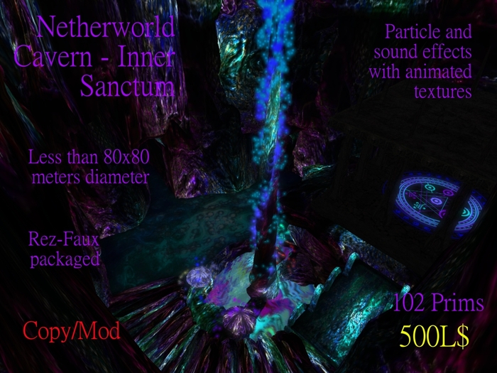 Netherworld Cavern - Drow Inner Sanctum (boxed)