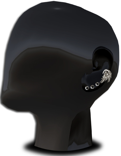 ((Crystal Line))Wings Pierce*male*