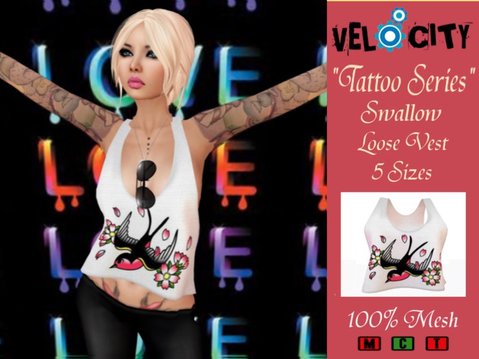 VELOCITY Swallow Loose Vest
