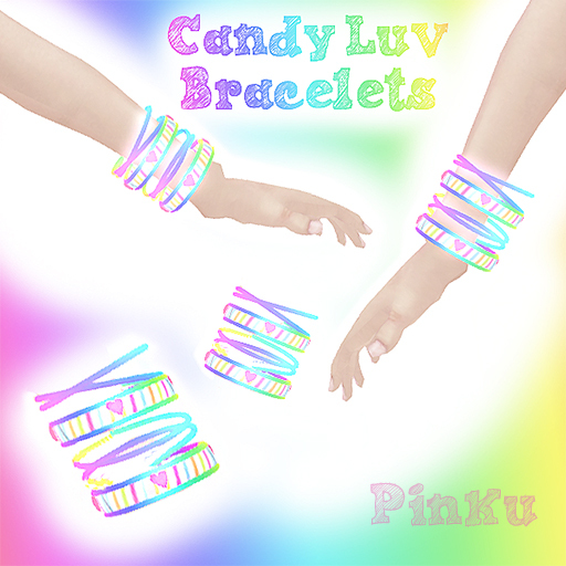 .::Pinku*pantsu::.CandyLuv Bracelets