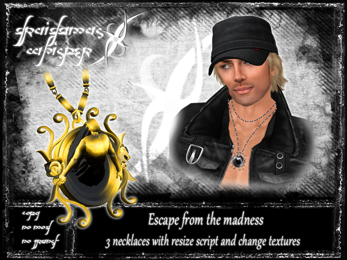 Druidamus Whisper - Escape from the madness - necklace