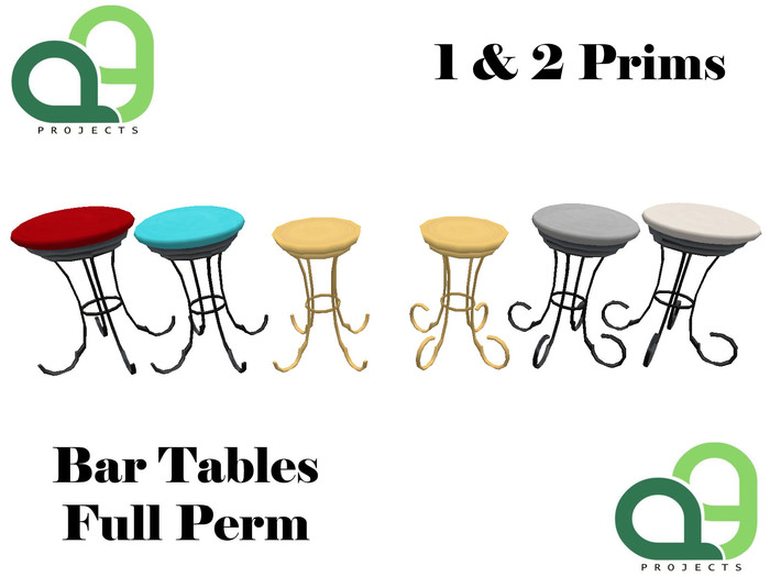 Bar chairs Full Perm D (Boxed)