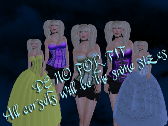 <BD> DEMO CORSET FOR SIZE