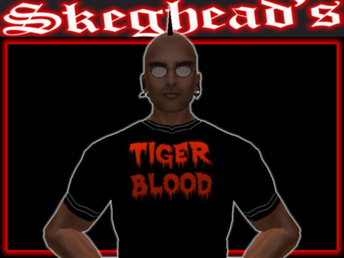 BLACK TIGER BLOOD SHIRT 