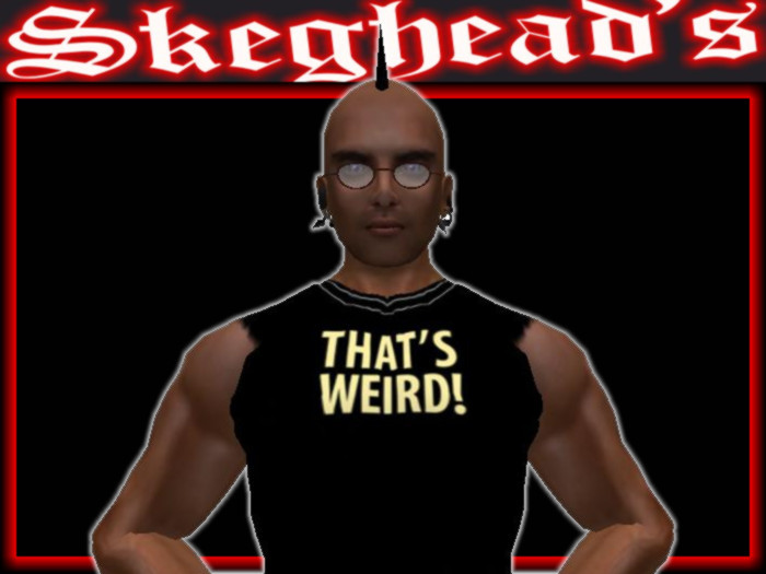 BLACK "THAT'S WIERD" SHIRT