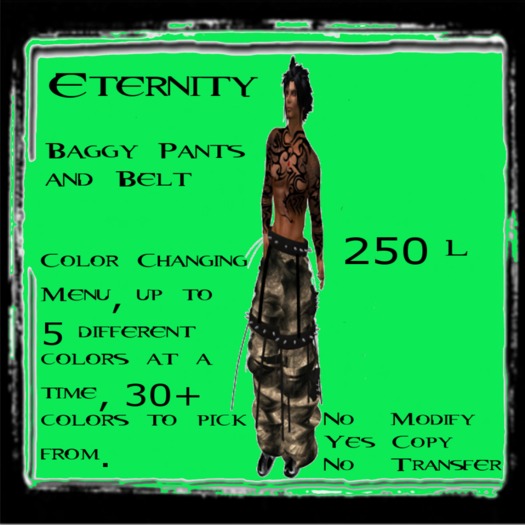 SD - Eternity baggy pants