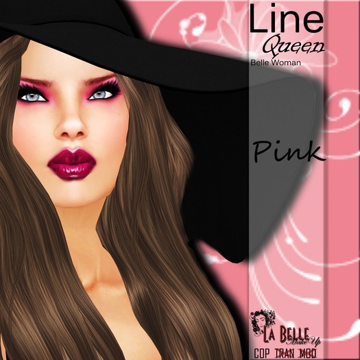 **Labelle**SetQueenPinkWithEyeLash.
