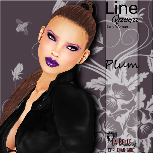 **Labelle**SetQueenPlumWithEyeLash.