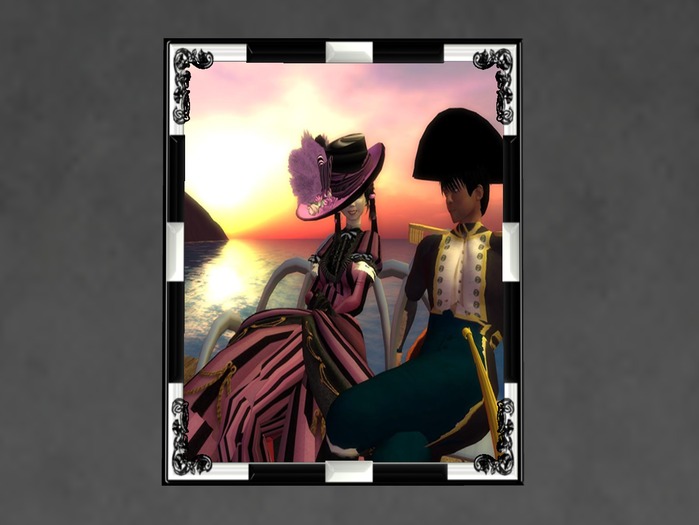 N1C Creations Digital Frame Ebony and Ivory