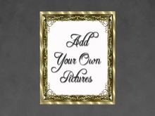 N1C Creations Digital Frame Old Gold