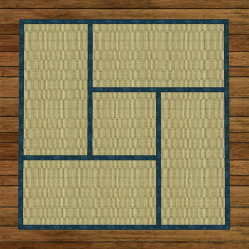 Second Life Marketplace COPY Japanese Tatami (floor mat) 5 module