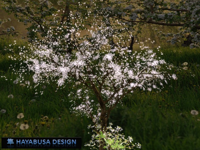 Sakura Tree - Mesh Ultra Realistic, Copy&Modify, light pink edition