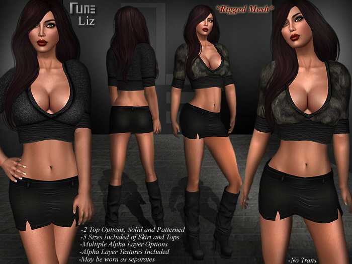 DE Designs - Rune - Liz - Black