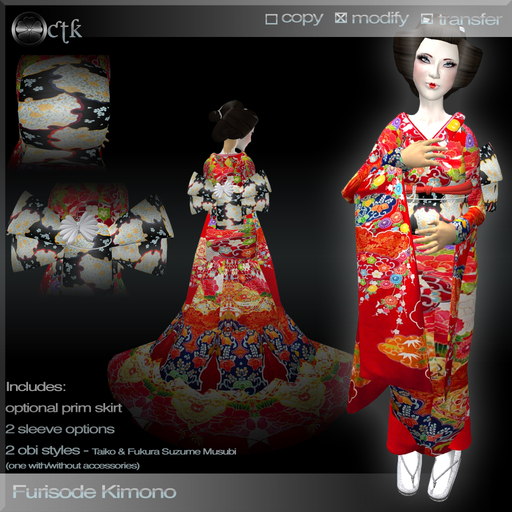*CTK* Furisode Kimono - H