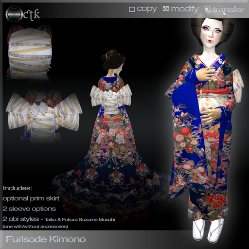 *CTK* Furisode Kimono - C