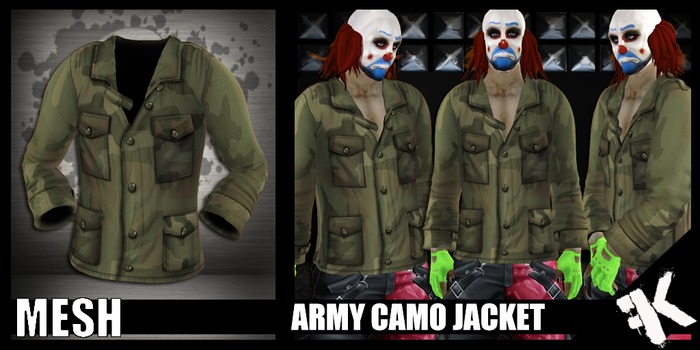 FK! - Army Camo Jacket