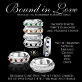 Exquisite Bound in Love Ring Collection Platinum