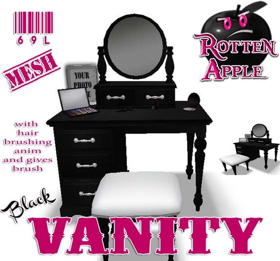 ..::Rotten Apple::.. Vanity (black) Boxed