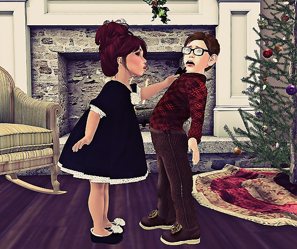 *PROMO* MADE BY CADE Mistletoe Snag pose set