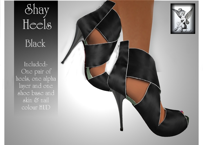 ~TB~ Shay Ladies Shoes Black