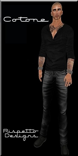 \ CUSTOMER APPRECIATION / Rispetto Designs - Cotone MESH Outfit - Black