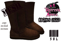 ..::Rotten Apple::.. Dark Brown Uggz Boxed
