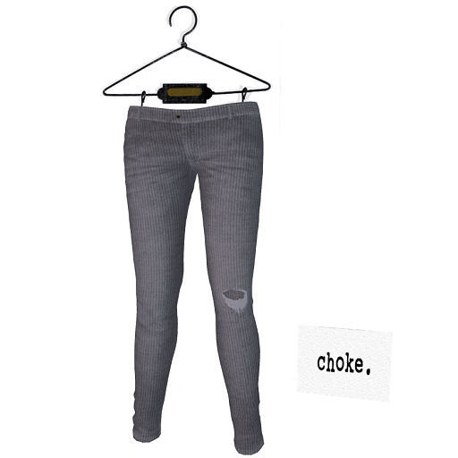 choke. Elle Cords Grey