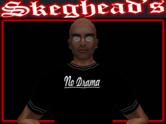 BLACK 'NO DRAMA' SHIRT
