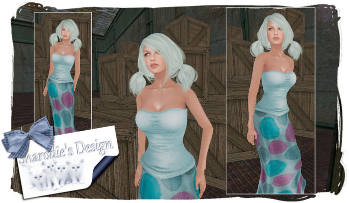 ~*~Shar's Meshies~*~ Mermaid gown Obsession