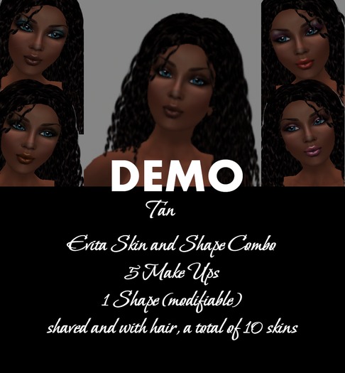 Evita Skin & Shape Combo Tan (DEMO ONLY)