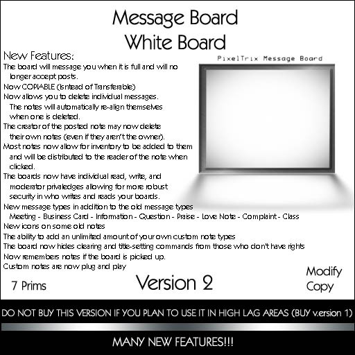 Pixeltrix Message Board 2.1.6 Cork Board - Version 2