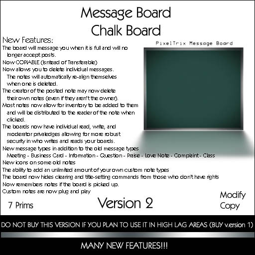Pixeltrix Message Board 2.1.6 Cork Board - Version 2