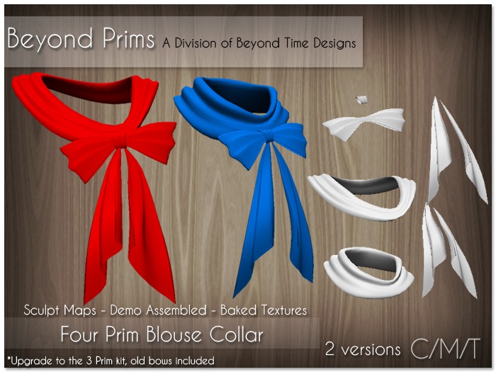 Beyond Prims - Four Prim Blouse Collar