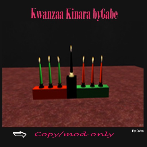 Kwanzaa Kinara byGabe