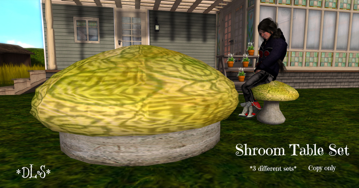 *DLS* Shroom Table Set (fall)