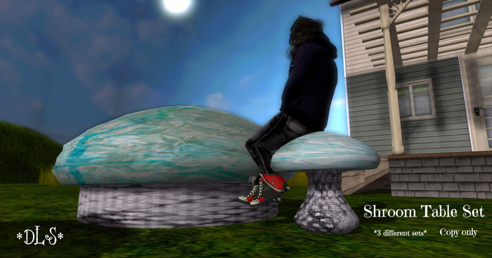 *DLS* Shroom Table Set (hippy)
