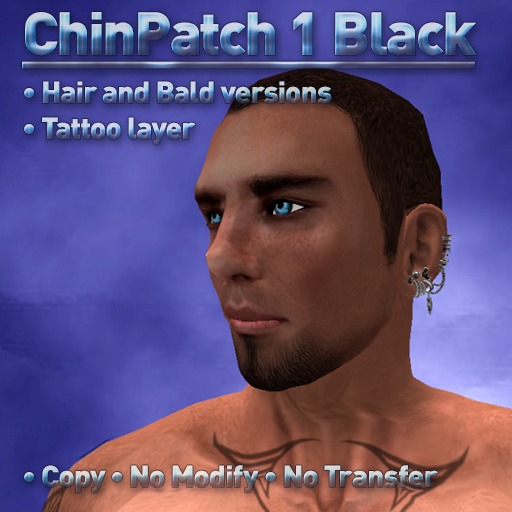 Roby'style ChinPatch1 Black