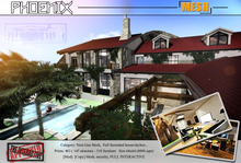 PROMO- PHOENIX - Mesh House - Full scripted and interactive contemporary skybox 1NNOVAT1ON Design home.